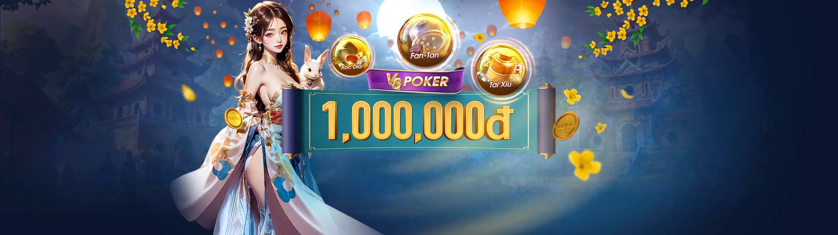 Máy quay hũ rực rỡ tại hubet casino với biểu tượng tiền vàng và ánh sáng lấp lánh